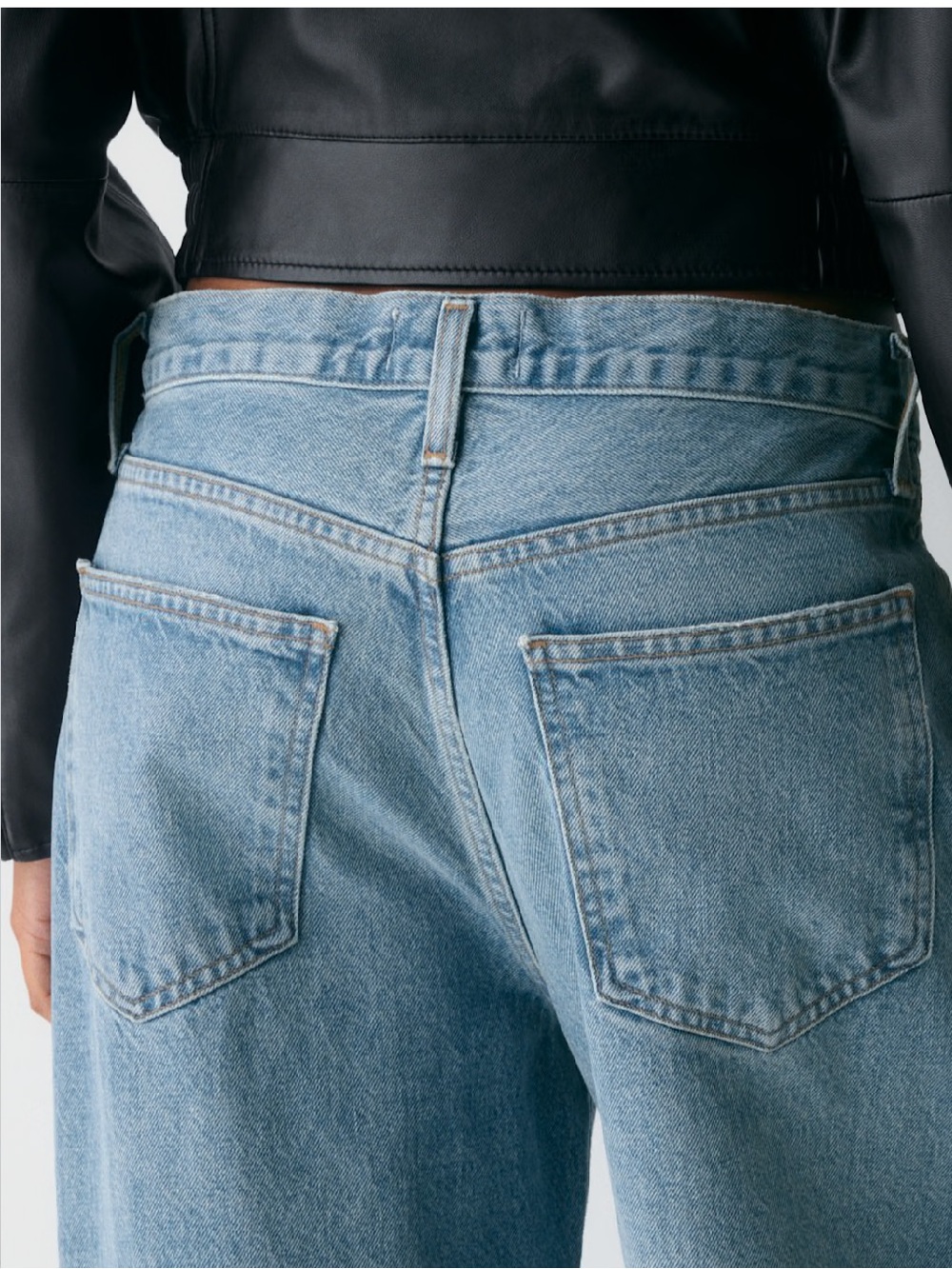 Agolde women’s Low Slung Baggy Jeans - Picture 4 of 13